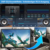 Autoradio Android pour VW Volkswagen Seat Skoda, Plug and Play, Navigation GPS, CarPlay sans fil, Android Auto, 2 Go, 32 Go