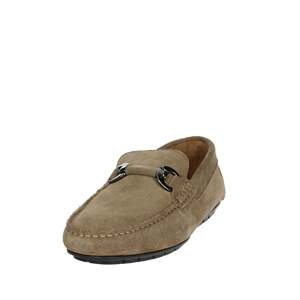 Mocassins pour hommes 1050 bleus en daim, chaussures bateau confortables à enfiler, pour usage quotidien - Product Image 6