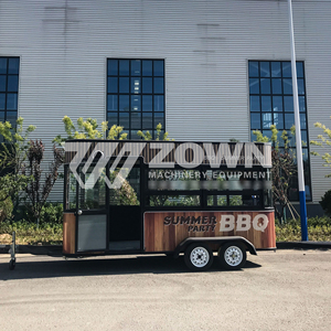New Style Custom BBQ Concession <b>Trailer</b> Coffee Cart Hot Dog Ice Cream Mobile Food Truck Food <b>Trailer</b> - Product Image 1