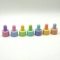 Bulbe compte-gouttes en caoutchouc de silicone de haute qualité 13 mm 18 mm 20 mm, tétine NBR, compte-gouttes pour huiles essentielles pour bouchons de bouteilles en verre, fermetures de bouteilles