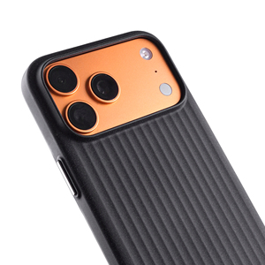 Coques de téléphone portable magnétiques ondulées durables à protection intégrale 360° pour iPhone 17 Pro Max, antichoc avec protection de l'appareil photo et des boutons - Product Image 4