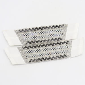 شباشب صيفية مزخرفة، صنادل مرصعة بالأحجار الكريمة، بطانة قطنية، شبه مصنعة، صنع في الصين SF - Product Image 6