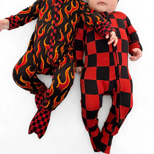 Pijama de Bambú Orgánico para Bebé con Cremallera, Mameluco Personalizado, <span class=keywords><strong>Ropa</strong></span> Sostenible para Bebés, Pijama para Recién Nacidos - Product Image 2