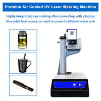 Riselaser 3W 5W 10W Portable UV Laser Marquage Bois Stylo Non Métal UV Laser Gravure Impression Machine de Marquage