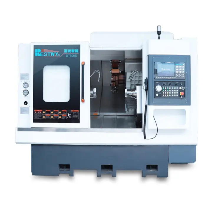 Elmas kesim CNC torna makinesi Metal kesme makinesi aracı yatay altı eksenli değirmen cnc makinesi bileşik işleme