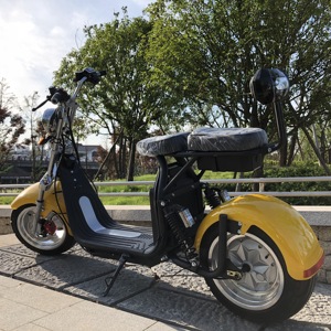 สกู๊ตเตอร์ไฟฟ้า 2 ล้อ รุ่นคลาสสิก ขายดี ใหม่ล่าสุด ได้รับมาตรฐาน EEC COC Citycoco 250 วัตต์ ขายตรงจากโรงงาน สำหรับผู้ชายและผู้หญิง 60v - Product Image 3