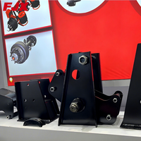 Système de suspension en acier pour camions lourds, assemblage de suspension mécanique de type allemand personnalisé JUXIN
