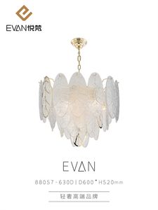 Lustres en cristal de luxe léger américains / /George Sartre Ing Fixtures/Misu - Product Image 2