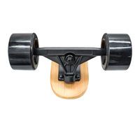Planche à roulettes électrique à entraînement unique scooter Longboard Hub moteur quatre roues moins cher planche à roulettes pour adulte