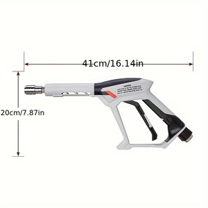Le pistolet à eau haute pression en cuivre pour le lavage de <span class=keywords><strong>voiture</strong></span> a quatre quarts de buses - Product Image 2