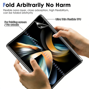 ฟิล์มไฮโดรเจล TPU แบบใส HD ป้องกันการแตก 3 มิติ ผลิตตามสั่งสำหรับ Samsung Galaxy Z Fold 6/7/8 ซ่อมแซมตัวเองได้ - Product Image 3