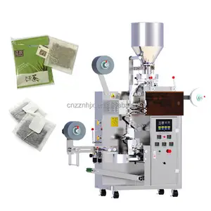 High quality automatic 2g 5g 10g small tea bag packing machine outer and inner tea bag packaging machine tea bag packer