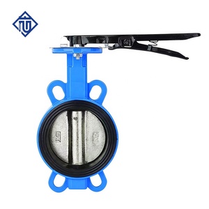 VENTE FLASH Vanne papillon à levier en fonte ductile avec siège en EPDM - Product Image 1