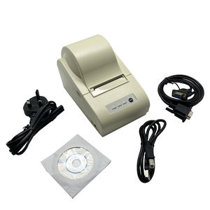 Imprimante d'étiquettes pour magasin de détail pour balance Imprimante thermique de reçus de 58 mm avec USB+RS232 Rouleau de papier de 90 mm maximum Stock de produits - Product Image 2