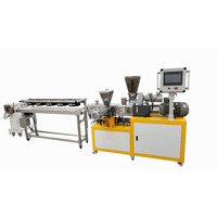 Système d'automatisation PLC ZHUOSHENG ZS-433 pour granulation par extrusion, refroidissement eau/air PP, conception à double vis, 380V 25kW, granulateurs
