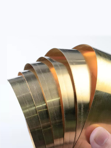 Feuille de laiton, peau de laiton, feuille de laiton, bande de cuivre 0.1 0.2 0.3 0.4 0.5 0.6- 1mm - Product Image 4