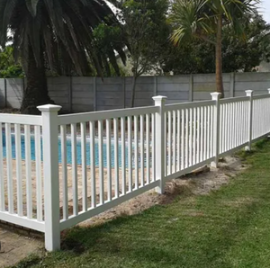 Clôture en PVC <span class=keywords><strong>pour</strong></span> jardin, clôture en vinyle <span class=keywords><strong>pour</strong></span> piscine, clôture <span class=keywords><strong>pour</strong></span> piscine <span class=keywords><strong>pour</strong></span> enfants, clôture en PVC à sommet fermé, clôtures en PVC <span class=keywords><strong>pour</strong></span> piscines - Product Image 3