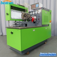 Pompe d'injection diesel haute précision BEACON 12 cylindres pour banc d'essai 12PSB-S avec moteur AC, débitmètre de pompe VE 0~4000 tr/min