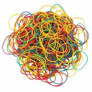 Hot Sale Natural <b>Rubber</b> Bands Anti slip Custom Colored <b>Rubber</b> Bands Super Elastic Unbreakable Office <b>Rubber</b> Bands - Product Image 1