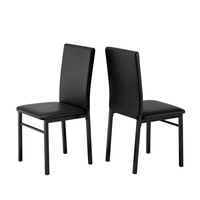 Ensemble de salle à manger moderne pour 4 personnes avec plateau en marbre et quatre pieds, style ferme, table et chaises en métal pour la maison ou l'appartement