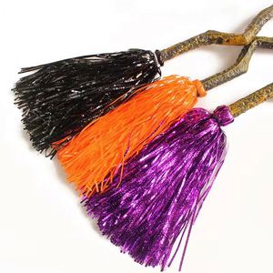 <b>Witch</b> Magic Broom Halloween Beweglich for Children Toy Kids <b>Decoration</b> Party Supplies Wholesale - Product Image 2