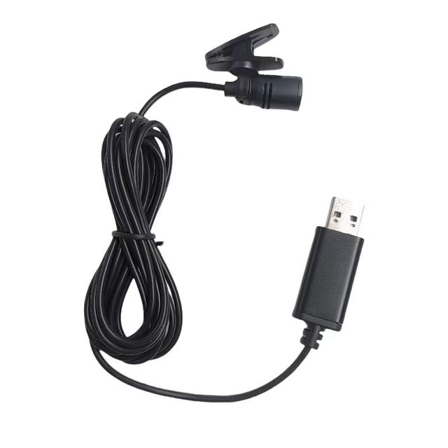 Wholesale USB Condenser Microphone Mini Hidden Lavalier Lapel Wired Microphone for PC Computer and Tablet