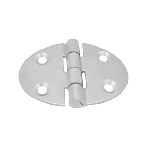 Charnière de meuble en acier inoxydable 67x48x2 mm, 4 trous, montage en surface, quincaillerie industrielle pour armoire de cuisine, antirouille - Product Image 1