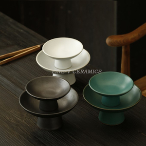 <span class=keywords><strong>Petit</strong></span> plateau à thé <span class=keywords><strong>en</strong></span> céramique, grand plateau à fruits chinois, plat à collation, ensemble à thé, accessoires de cérémonie du thé - Product Image 4
