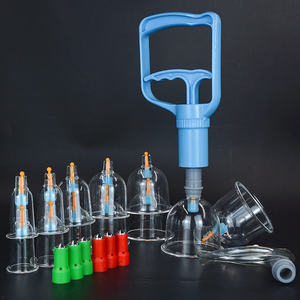 PZ, venta al por mayor, barato, chino, 12 piezas, juegos de terapia de ventosas de masaje, ventosas de vacío, tarro, Hijama, juego de ventosas con bomba - Product Image 4