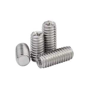 304 Stainless Steel <b>Machine</b> <b>Screws</b> Phillips Head Flat End M3.5 <b>M4</b> M5 M8 Metric Standard Thread Grade A Construction Industry - Product Image 3