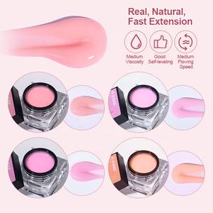 Gel de Construction Crème RS Nail Sans HEMA Sans TPO Chaleur Réduite Gel UV Dur Personnalisé pour Extension des Ongles pour Salon de Manucure - Product Image 4