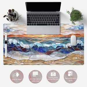 Alfombrilla de Ratón para Juegos de Goma Grande Personalizada de 900x300 mm, Alfombrilla Antideslizante para Escritorio de Computadora con Reposamuñecas - Product Image 5