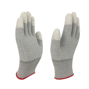 ESD de carbono de guante de poliuretano las yemas de los dedos para carbono guante - Product Image 2