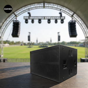 Subwoofer Activo Profesional SUB 9007-AS Dual de 21 Pulgadas, 3600W RMS, 141dB de Alta Potencia para DJ, Festivales y Escenarios - Product Image 1