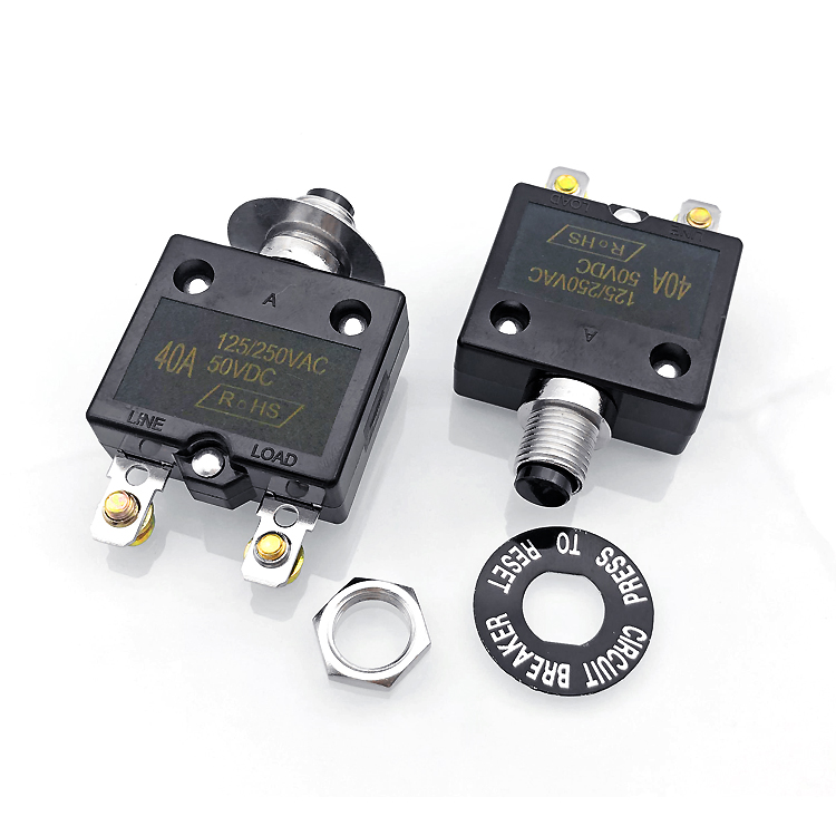 4 PSC 88 Series 30A Circuit Breaker Switch Over Current Protector 2PCS 88  series 10A Circuit 2PCS 88 series 6A Circuit Breaker Manual Reset Thermal Overload pr