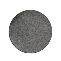Coussin de siège en feutre léger et confortable, personnalisé OEM/ODM, pour soulager la pression, en polyester uni à 100 %, vente en gros pour le bureau et usage quotidien