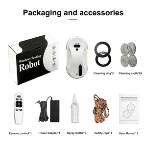 Robot Limpiacristales Automático con Navegación Inteligente para Uso Doméstico y Hotelero, Proveedor Mayorista B2B Aikz1-09 Completamente Automático - Product Image 6