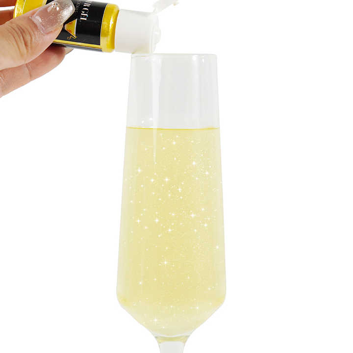 High Quality Long Lasting Shimmer Food Coloring Gel Edible Glitter