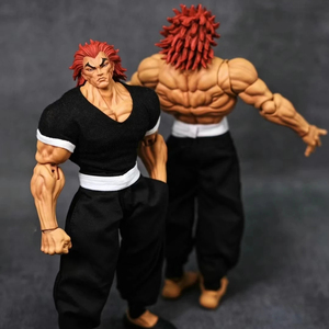 HESPER Nuevas Figuras de Acción de Hanma Baki y Hanma Yujiro, Colección de Figuras Articuladas, Muñecos de PVC, Figuras de Anime, Estatuas, Juguetes - Product Image 2