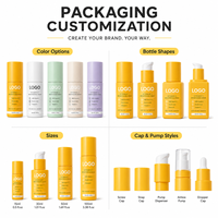 Essence Visage OEM ODM Formule Personnalisée Faible MOQ Échantillonnage Rapide Anti-Teint Terne Correction Teint Irrégulier Éclatant Antioxydant Acide Férulique