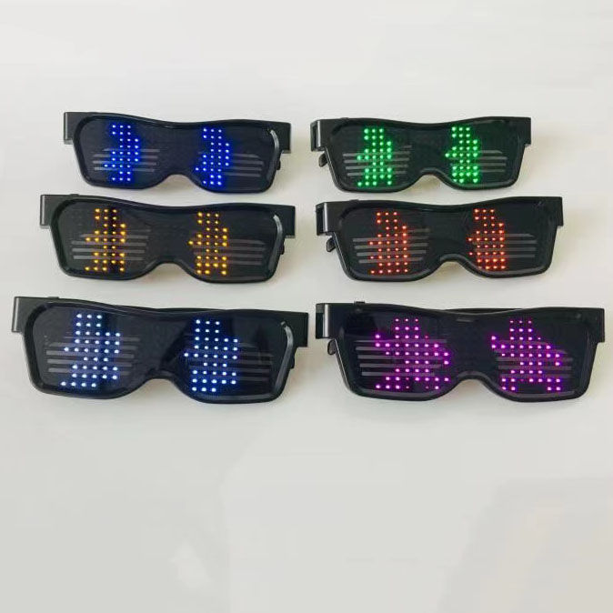 Gafas LED Controladas por APP