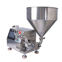 Pompe à rotor semi-automatique pour la crème d'olive granulée, le gloss à lèvres, la pâte, le beurre de la boutique de cosmétiques, machine de remplissage de 100 à 1 L