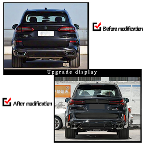 Kit Carrozzeria Completo 2024 Aggiornato per <span class=keywords><strong>X5</strong></span> G05/<span class=keywords><strong>X5</strong></span> <span class=keywords><strong>M</strong></span> F95 LCI MT - Paraurti Anteriore/Posteriore e Minigonne Laterali Nuovi, Montaggio a Bullone, Costruzione in ABS, Durevole, Universale - Product Image 3