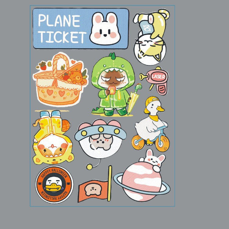 1 set of stickers