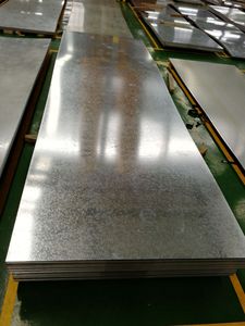 Tôles d'<span class=keywords><strong>acier</strong></span> <span class=keywords><strong>galvanisé</strong></span> de haute qualité DX51D SGCC S350GD Z275 certifiées JIS GS CE pour l'industrie de la construction, tôles coupées par trempage à chaud - Product Image 6