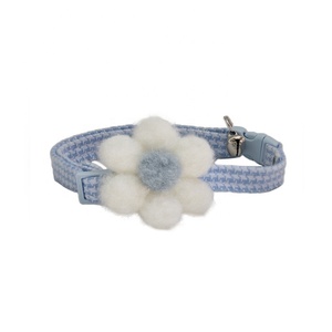 <span class=keywords><strong>Collar</strong></span> de Gato de Algodón con Diseño Sólido de Lujo, Nuevo Estilo de Dibujos Animados, Cintas Suaves y Sostenibles, Disponible para Entrenamiento, Talla Pequeña - Product Image 6