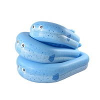 Pufferfisch-Baby-Bällebad: Aufblasbarer PVC-Pool für Zuhause, Schwimmbecken für Kleinkinder und Kinder (Verschiedene Größen)