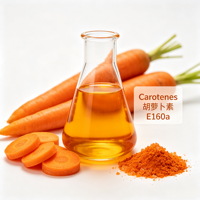 Colorant alimentaire naturel à forte puissance de coloration, caroténes E160a, poudre de bêta-carotène, pigment alimentaire pour boulangerie, boissons, confiserie