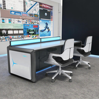Centre de contrôle moderne personnalisé Console de commande Table Salle de surveillance Bureau