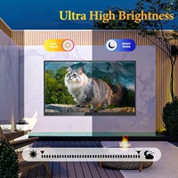 Big Size TV 85 Inch 4K UHD OLED with Screen Replacement Tempered Glass Android Smart TV